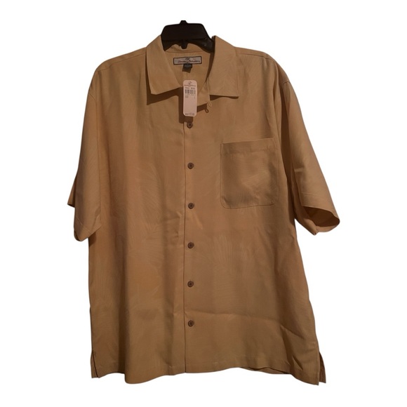 Tommy Bahama Other - Tommy Bahama Light yellow‎ Short Sleeve Shirt